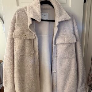 A&F Shacket! Super cozy and easy to throw on!